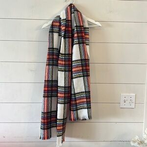 Vince Camuto Plaid Tartan Scarf 76.5” x 20.5”